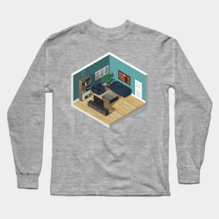 Fabric Iso - Living Room Long Sleeve T-Shirt